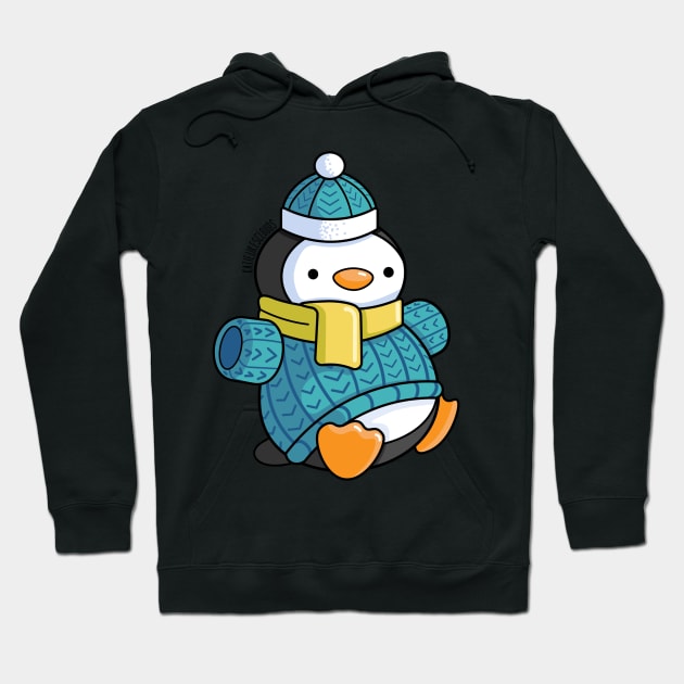 Bloopy the Penguin! Hoodie by katieclouds